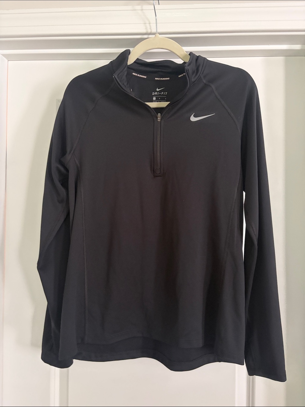Nike Black Dri-FIT Quarter-Zip Training Pullover